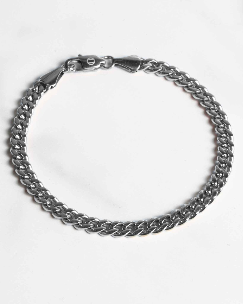 Pansararmband silver 5mm