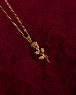 Ros Halsband Guld - miniatyr 4