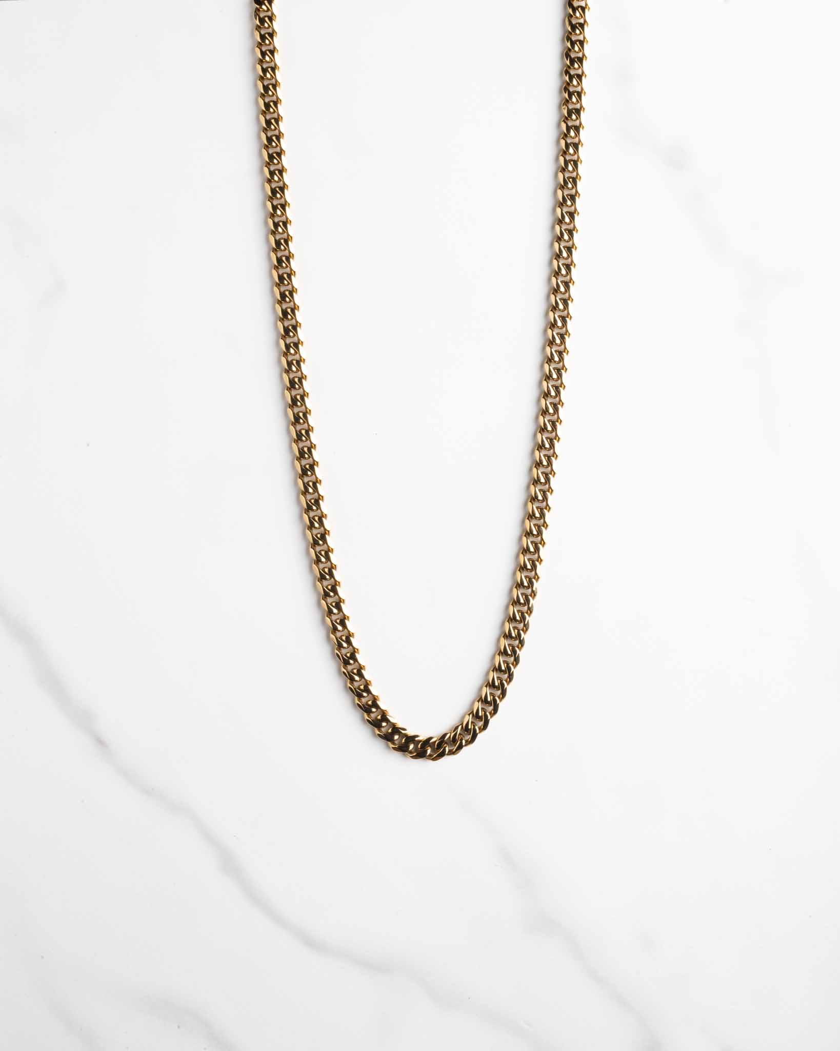 Pansarkedja guld 6mm