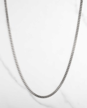 Pansarlänk silver 5mm i stål