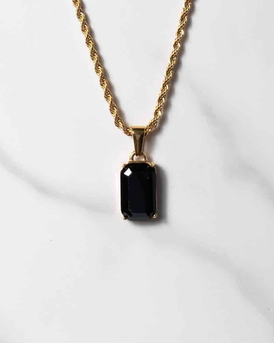 Black Onyx Guld