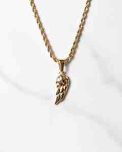 Angel wing guld