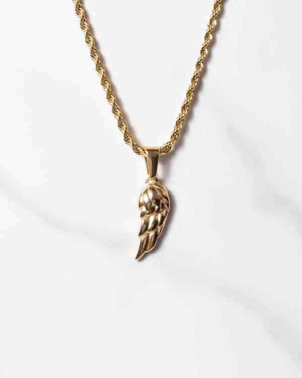 Angel wing guld