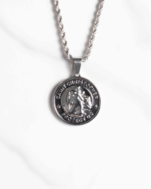 Saint christopher silver