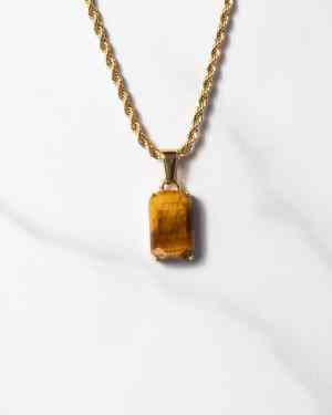 Tiger eye guld