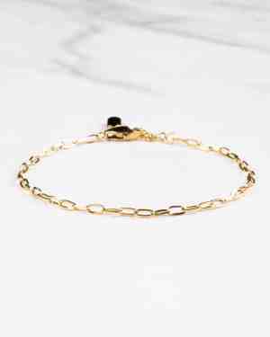 Anchero herrarmband guld