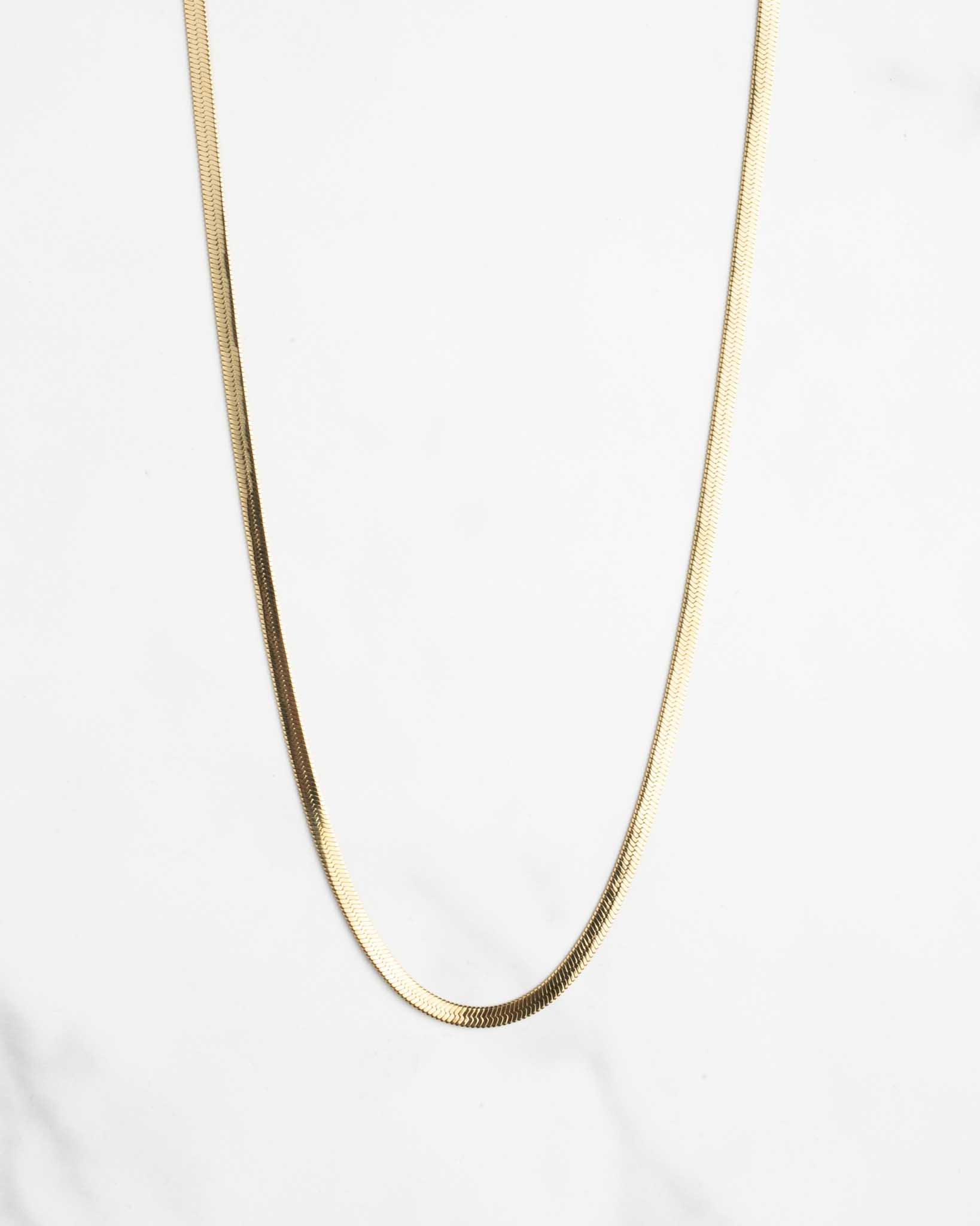 Herringbone guld 3mm